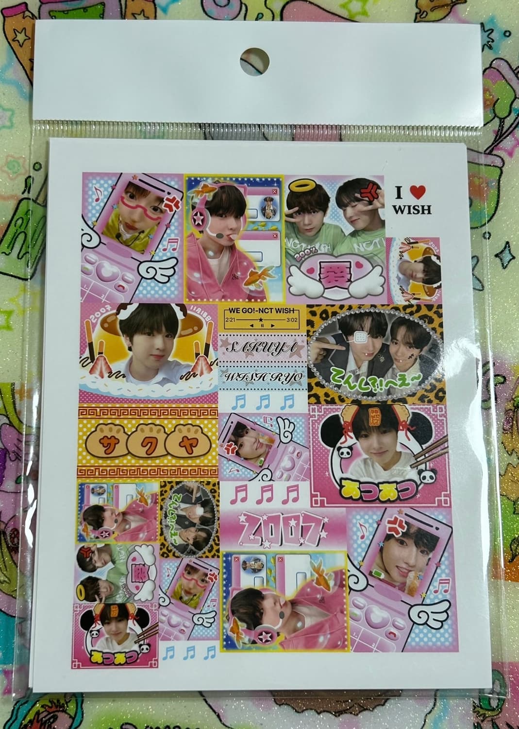엔시티 위시 비공굿 일괄 (스티커, 증사) 상품이미지6