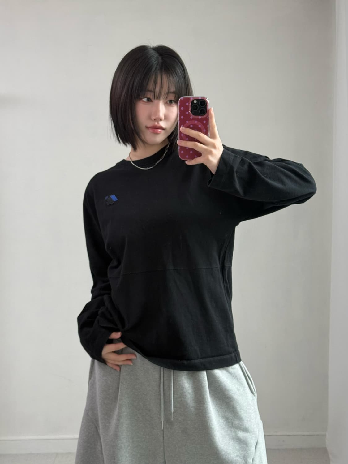 자라x아더에러 블랙 롱슬리브 상품이미지1