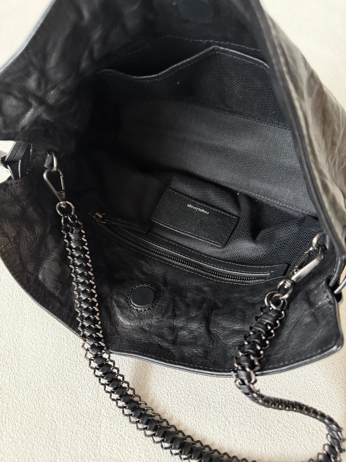 루즈앤라운지(ROUGE&LOUNGE) 레더 체인 숄더백 상품이미지8