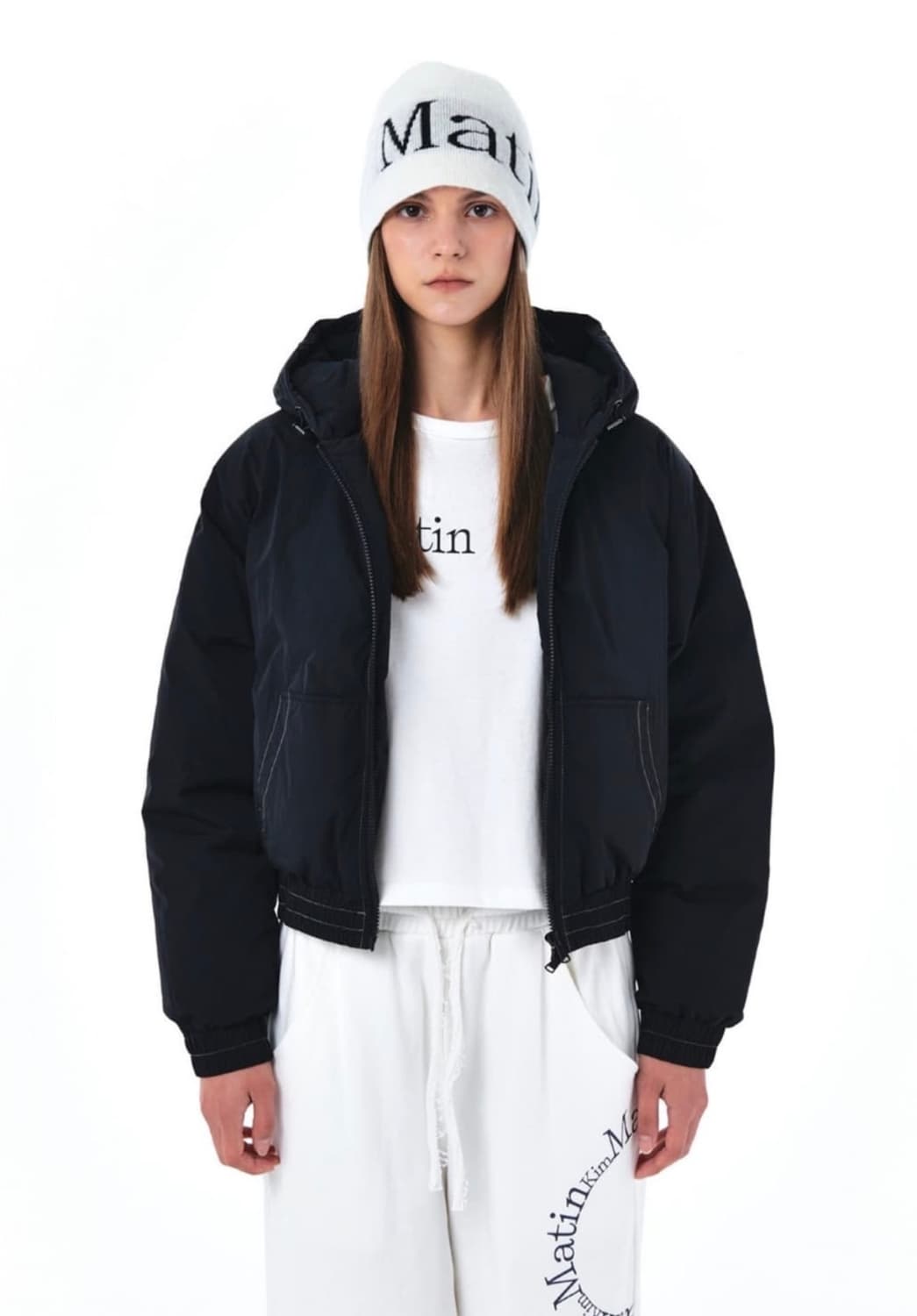 마뗑킴 크롭 패딩 상품이미지2