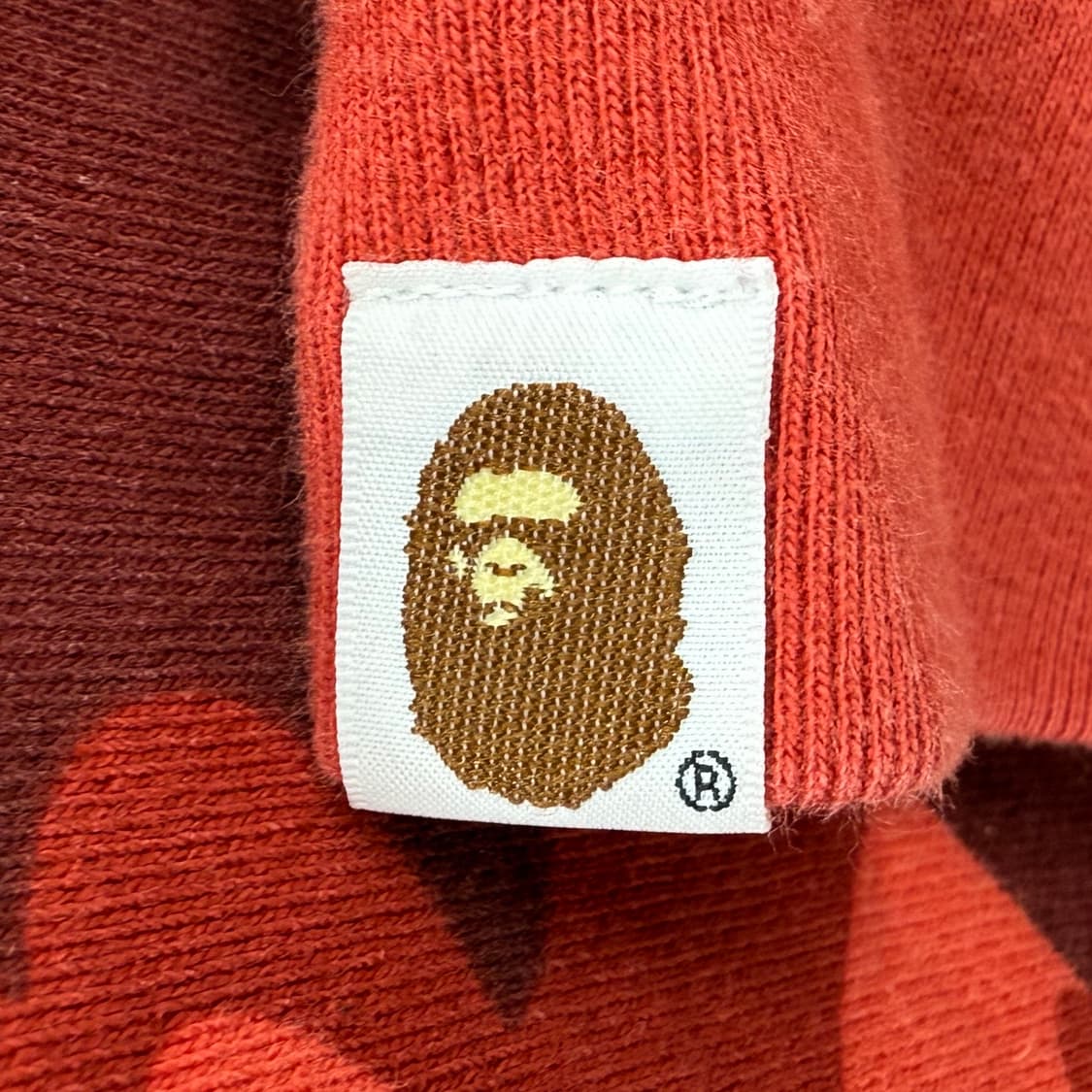 BAPE 베이프 퍼스트 카모 적계 샤크 풀집업 후디 상품이미지8