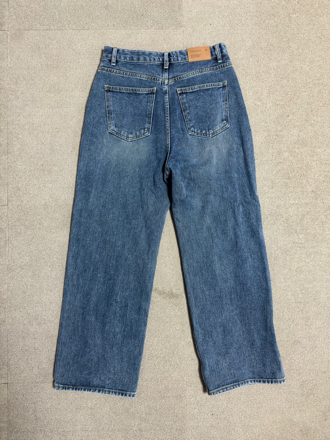 아뜨랑스 오버핏 데님 팬츠 상품이미지4