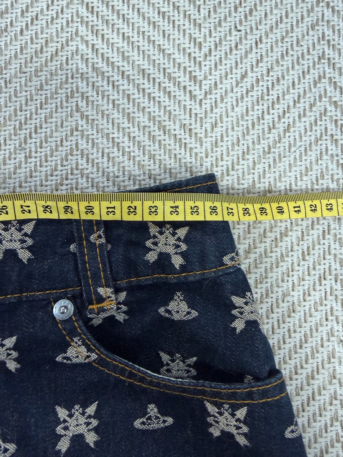 정품) 비비안웨스트우드 데님 미니스커트 2(28) 상품이미지9