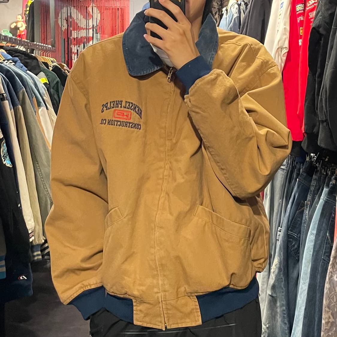 [IM] VTG 빈티지 된장 코듀로이 카라 워크자켓 상품이미지4