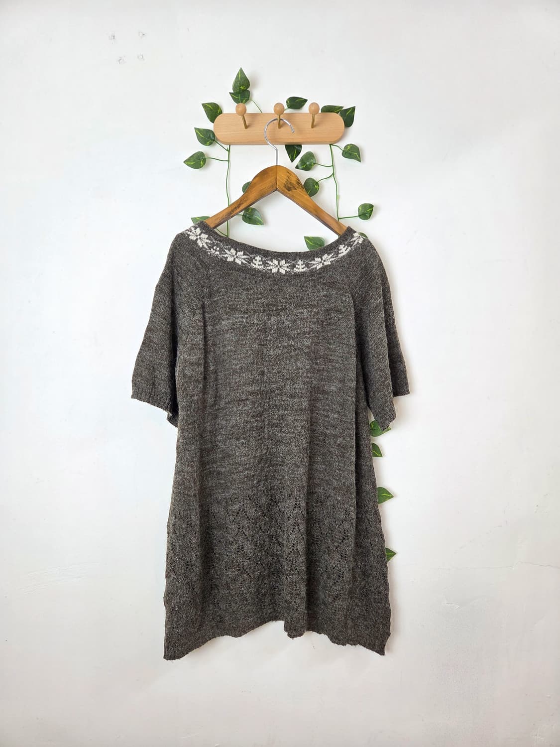 모리 반팔 니트 상품이미지4