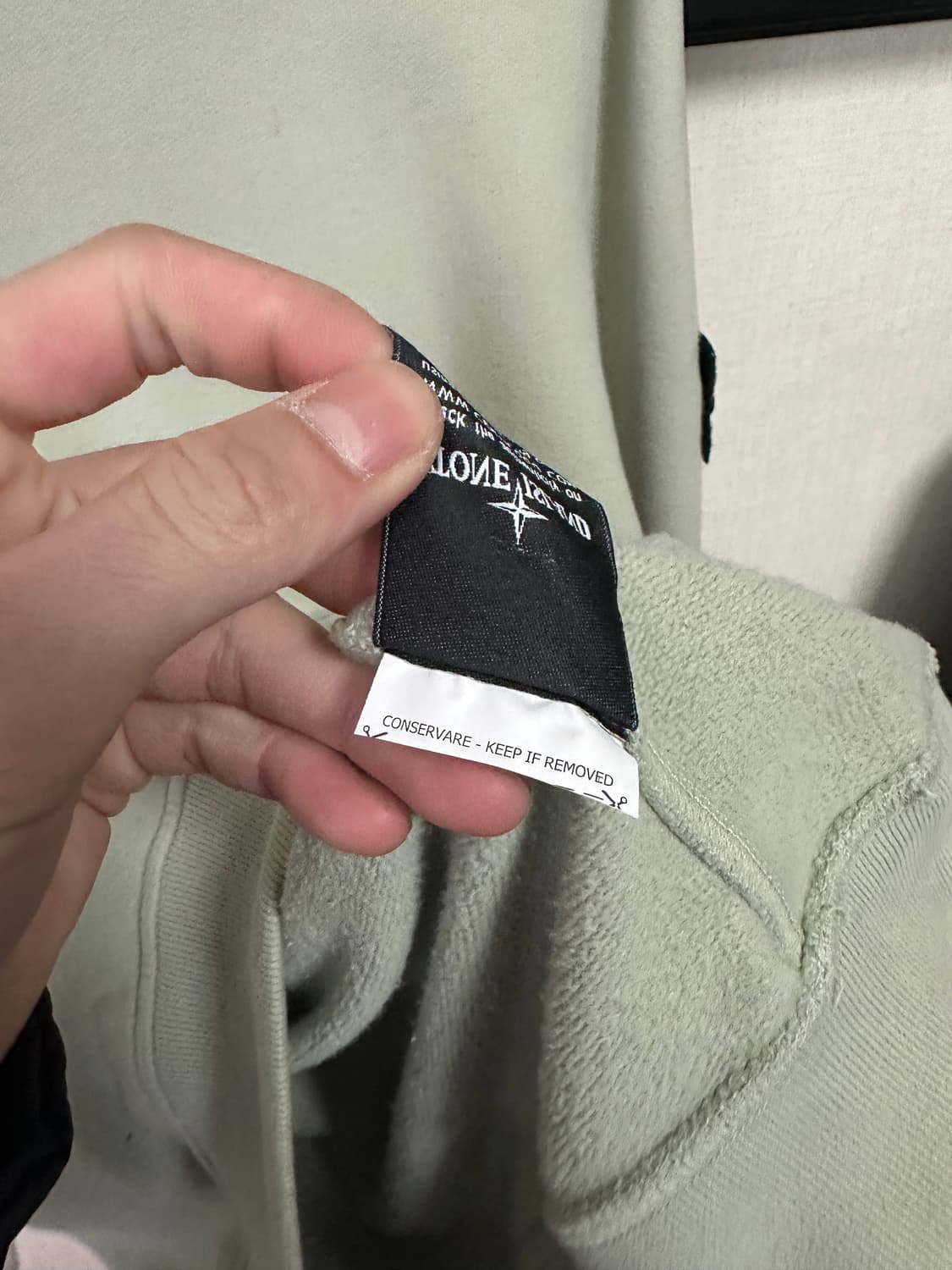 스톤아일랜드 맨투맨 그린 L (100) 상품이미지7