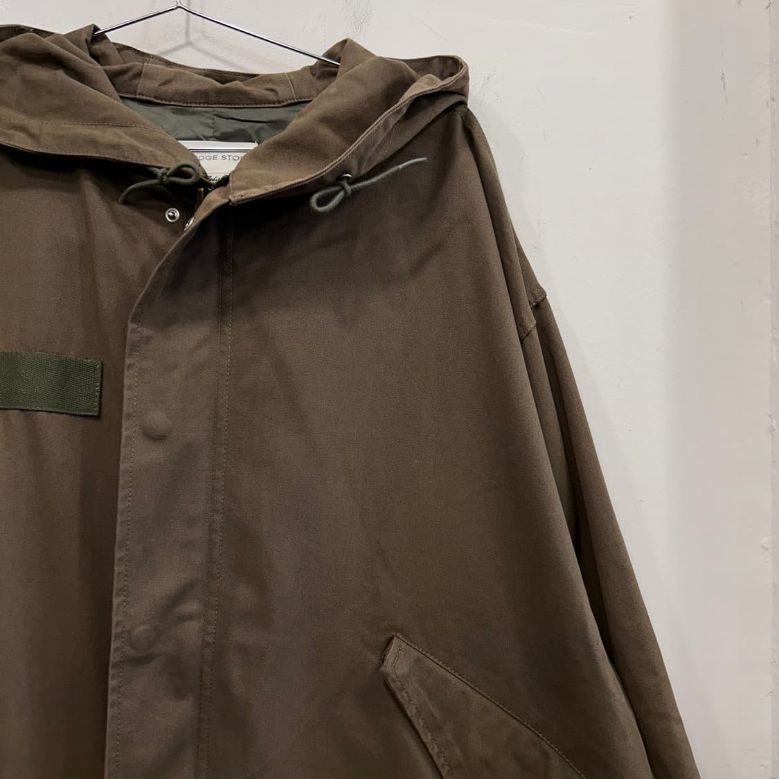 라퍼지스토어 M65 피쉬테일 후드 롱야상 개파카 상품이미지1