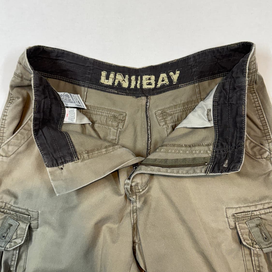 34inch) 빈티지 카고 팬츠 반바지 버뮤다팬츠 상품이미지3
