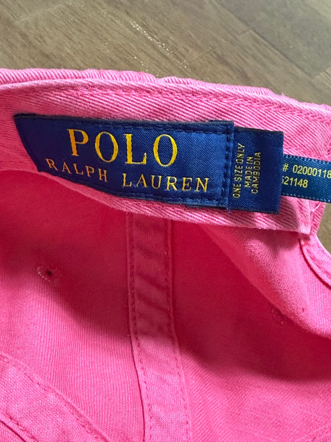 폴로 랄프로렌 볼캡 핑크 상품이미지3