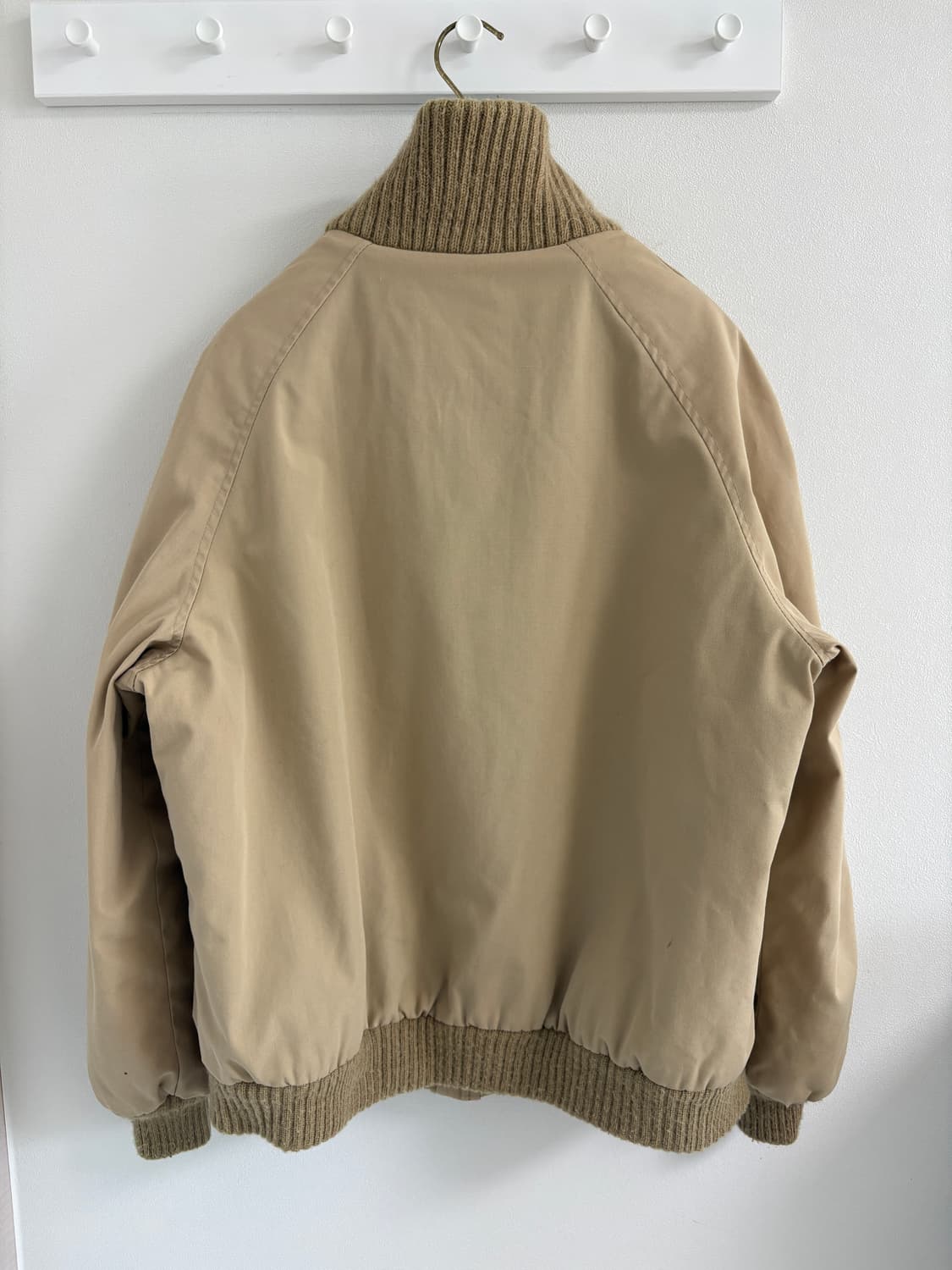 빈티지) 1980s 플리스 라인 봄버 자켓 상품이미지2