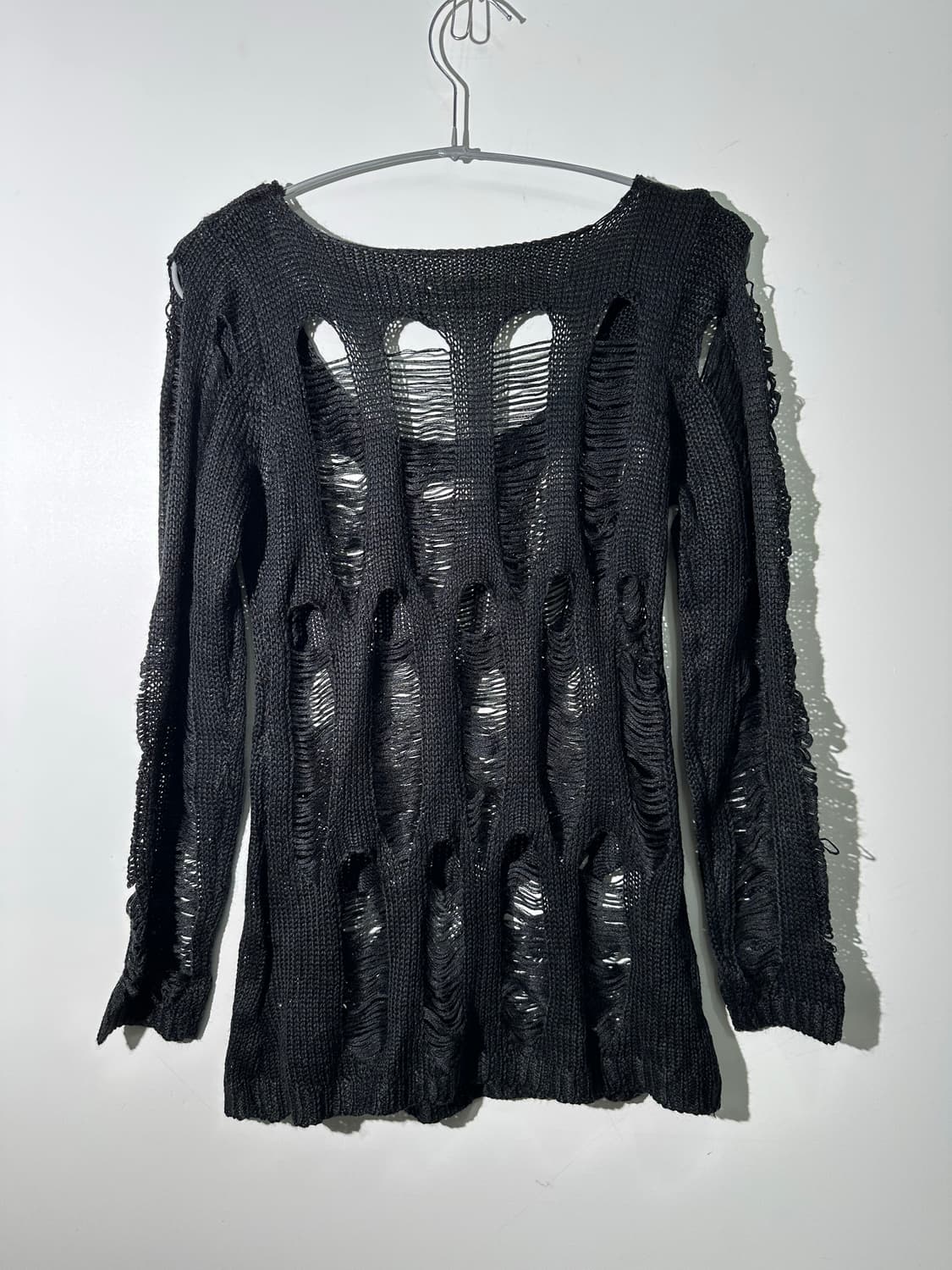 scramble egg 그런지 니트 상품이미지3