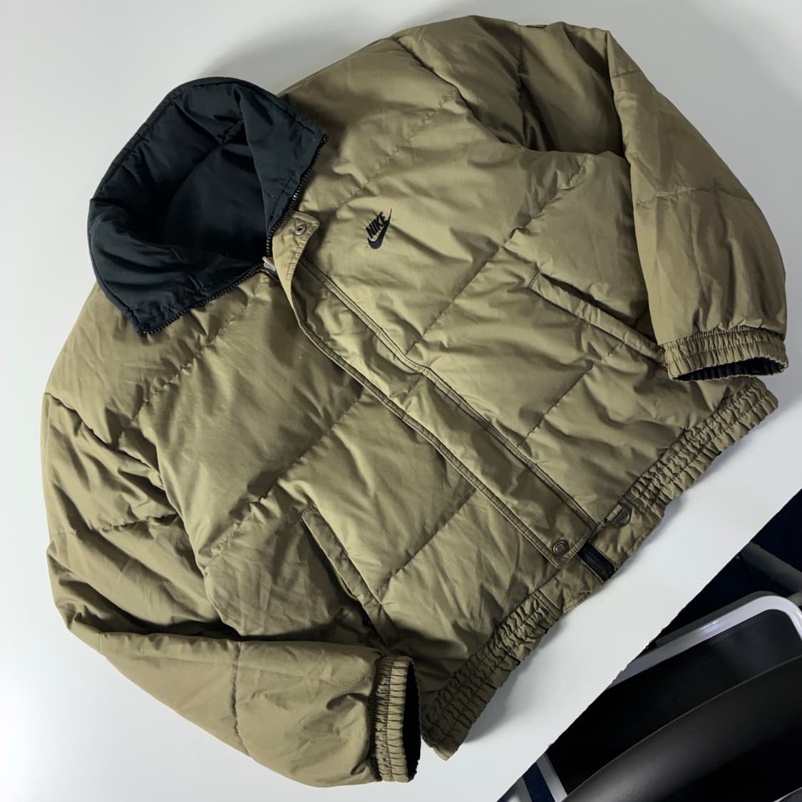 Nike  나이키 90,s 삼나 스포츠 리버시블 덕다운 패딩 자켓  Pr 상품이미지6