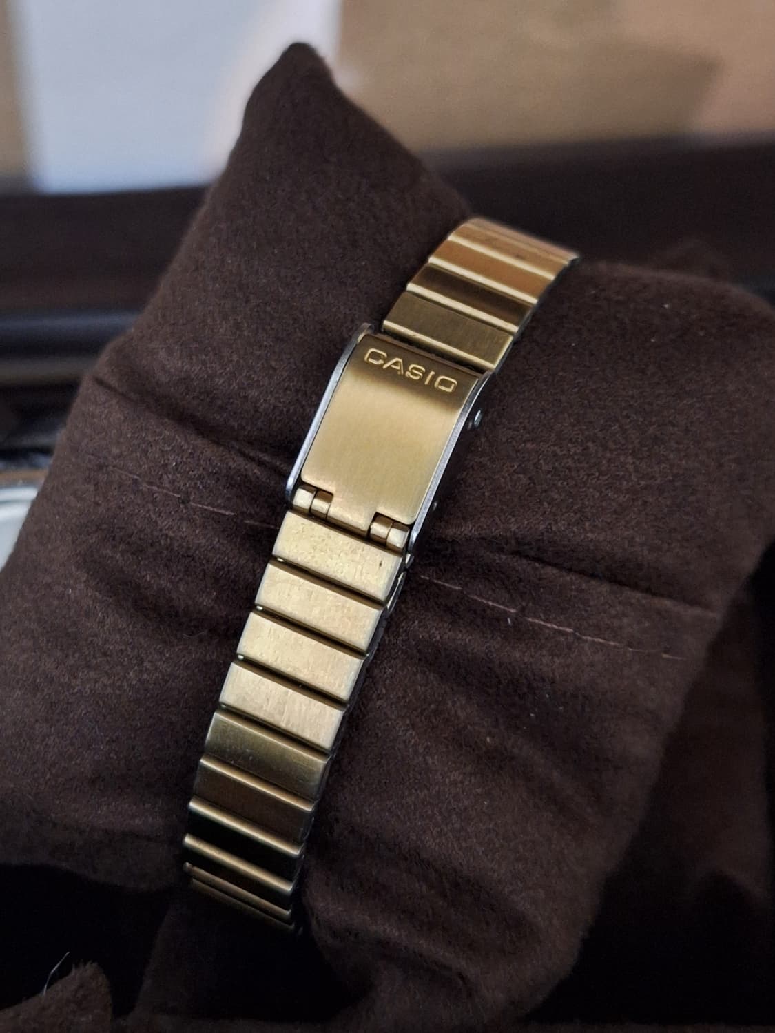 카시오 남녀 공용 골드메탈  시계판매합니다 상품이미지4