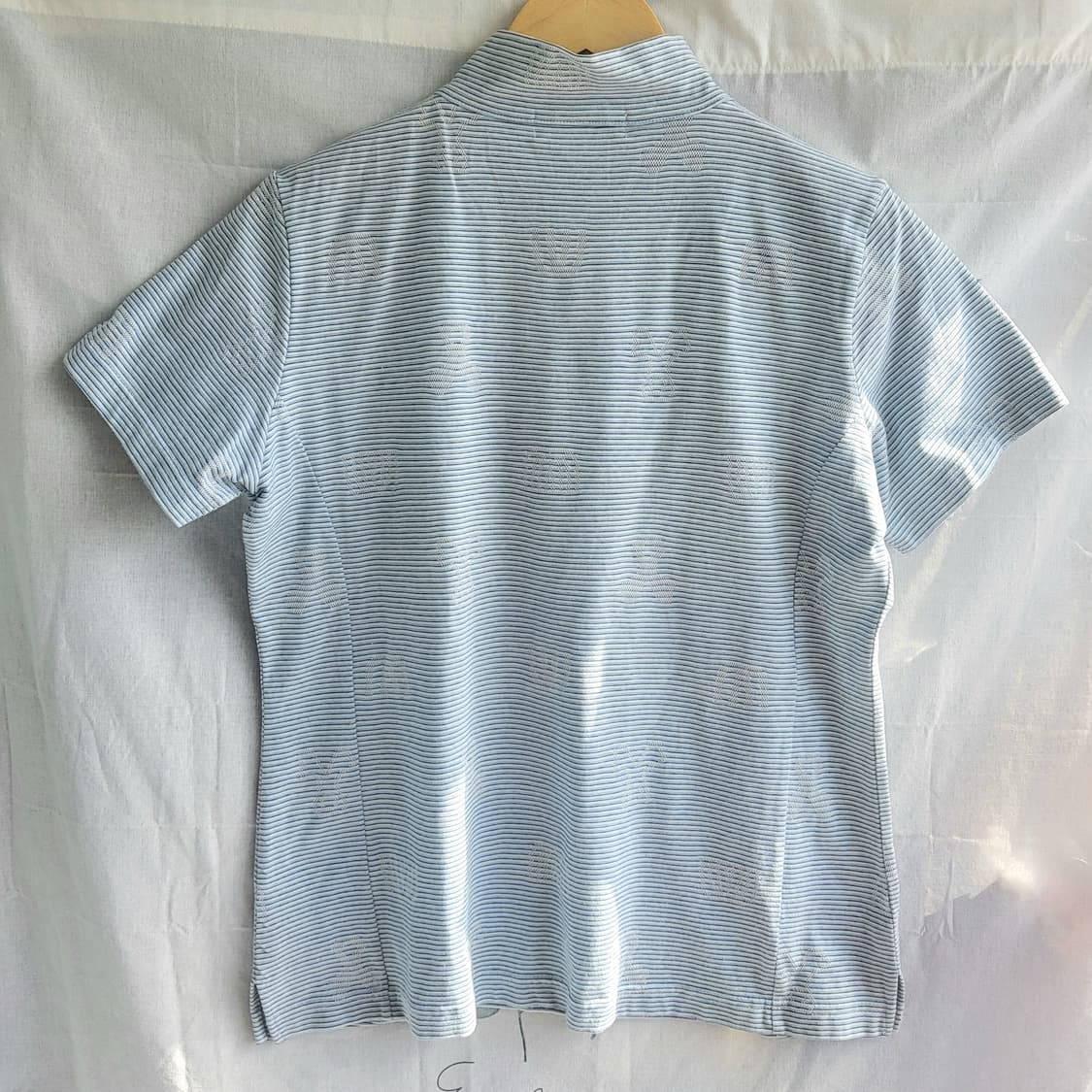 MU스포츠 여성 반집업 반팔 티셔츠 M사이즈 상품이미지2