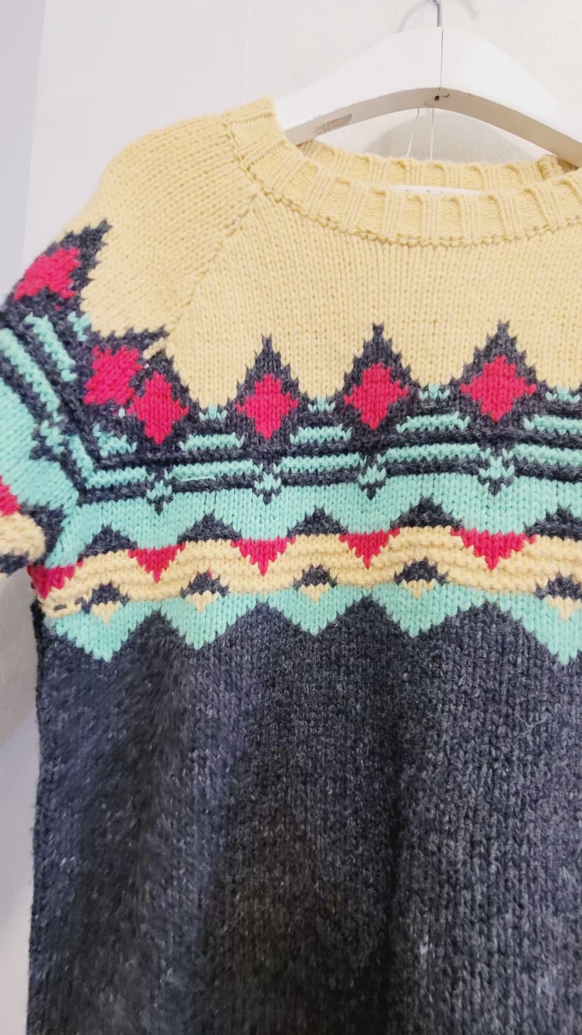 에스닉 수입니트. 듀엘 민트팬츠 상품이미지3