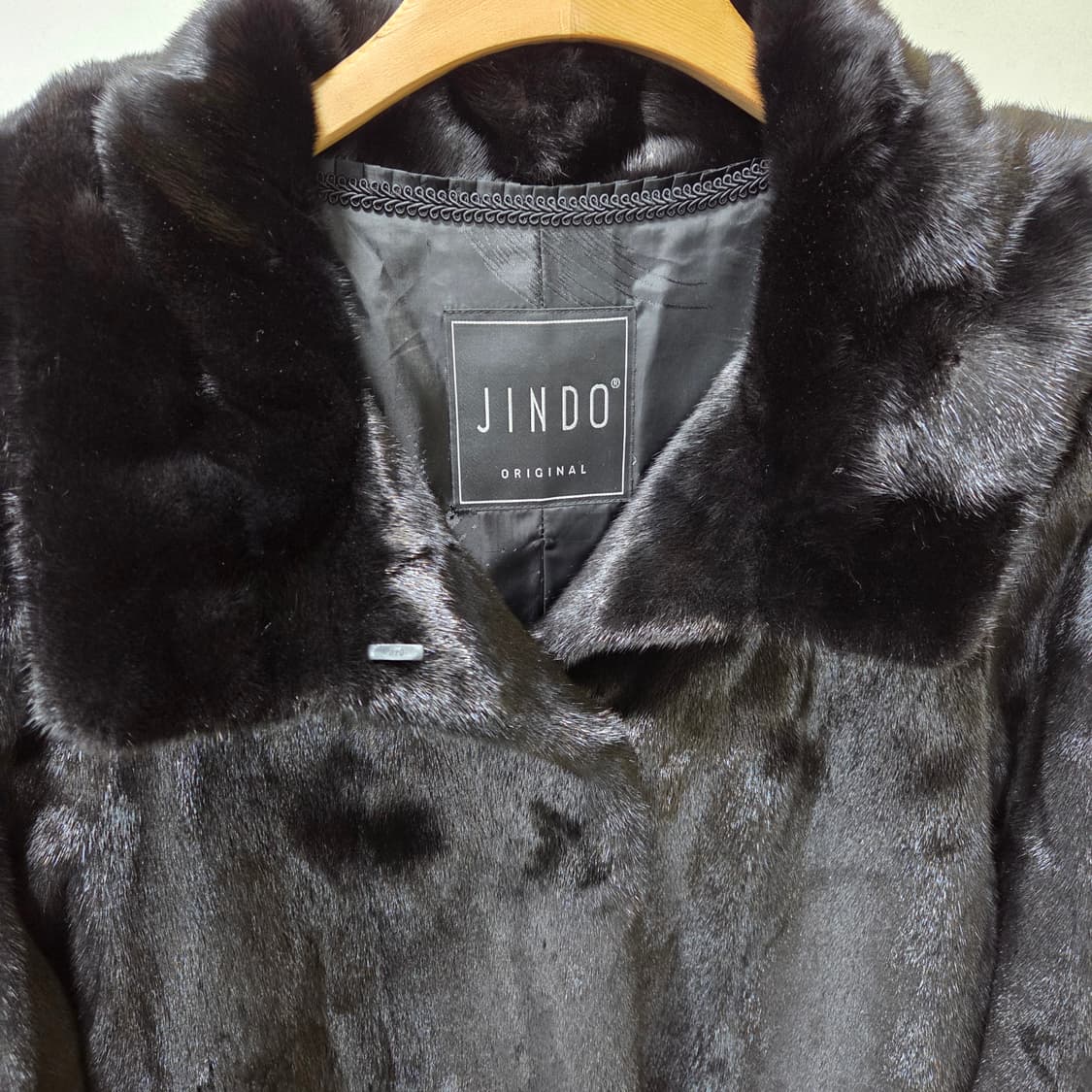 진도 오리지날 후드 밍크 코트 상품이미지2