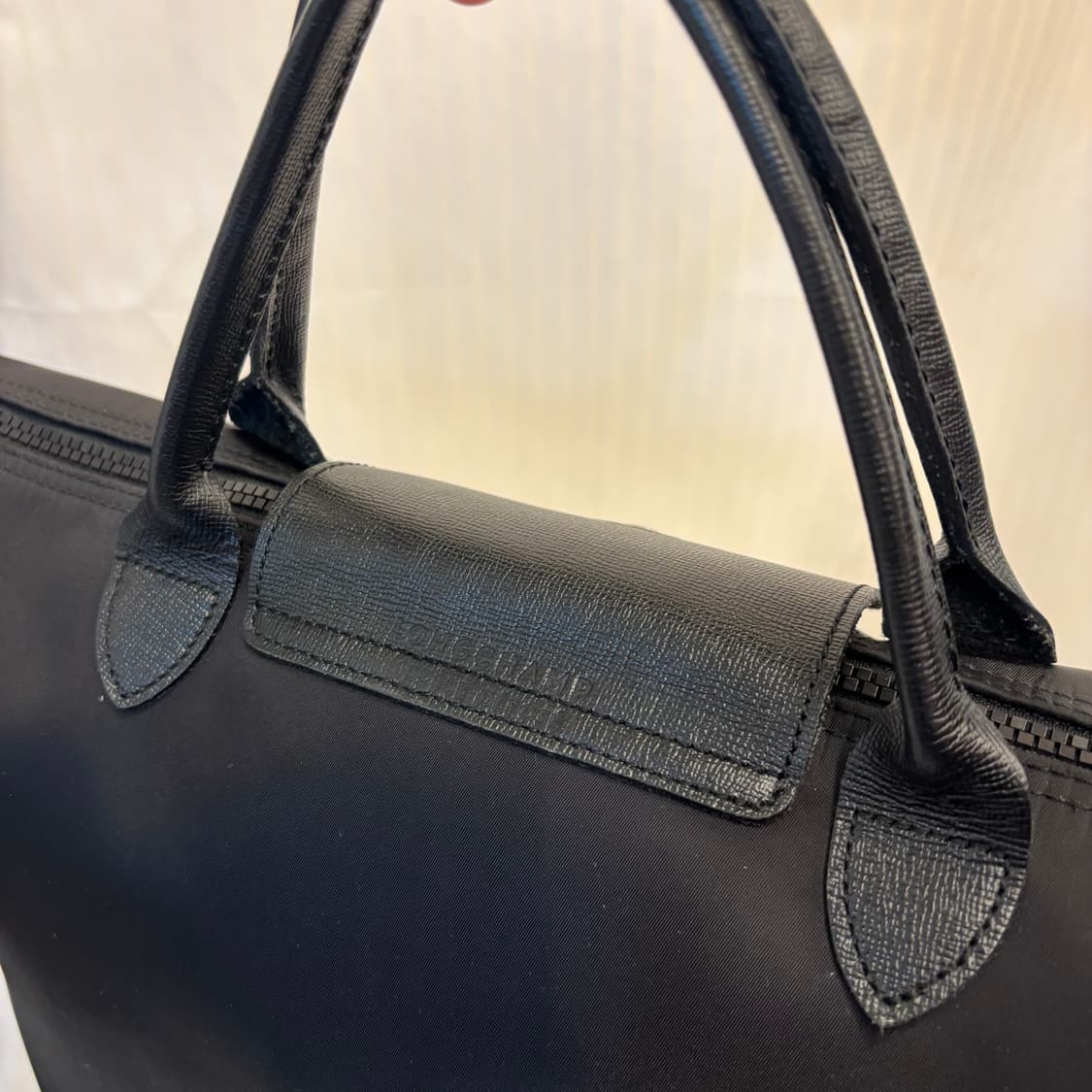 정품 롱샴 르플리아쥬 블랙 라지      상품이미지6