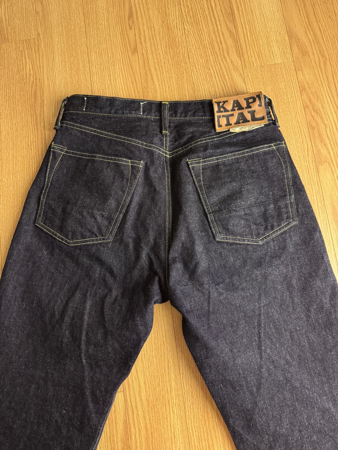 캐피탈 원 워시 데님 팬츠 (32) 상품이미지4