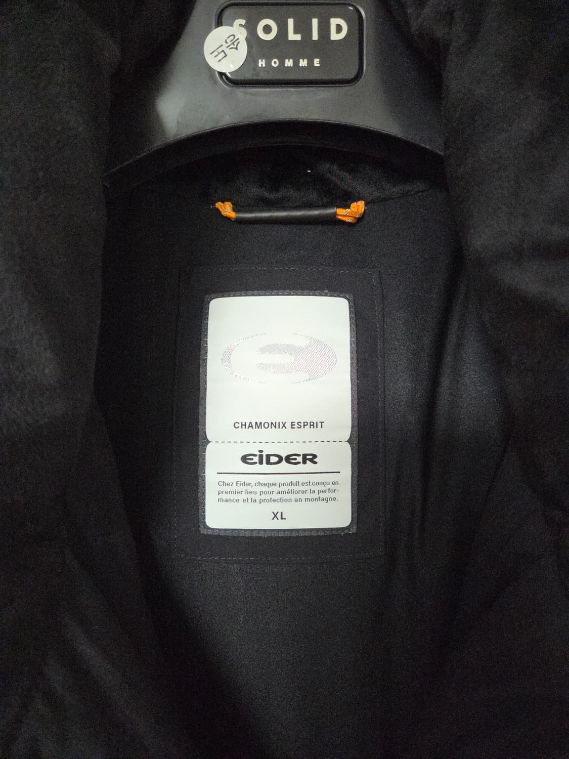 [새상품] 아이더 이누이트 고어 윈드스토퍼 구스다운 롱패딩 블랙 XL 상품이미지7