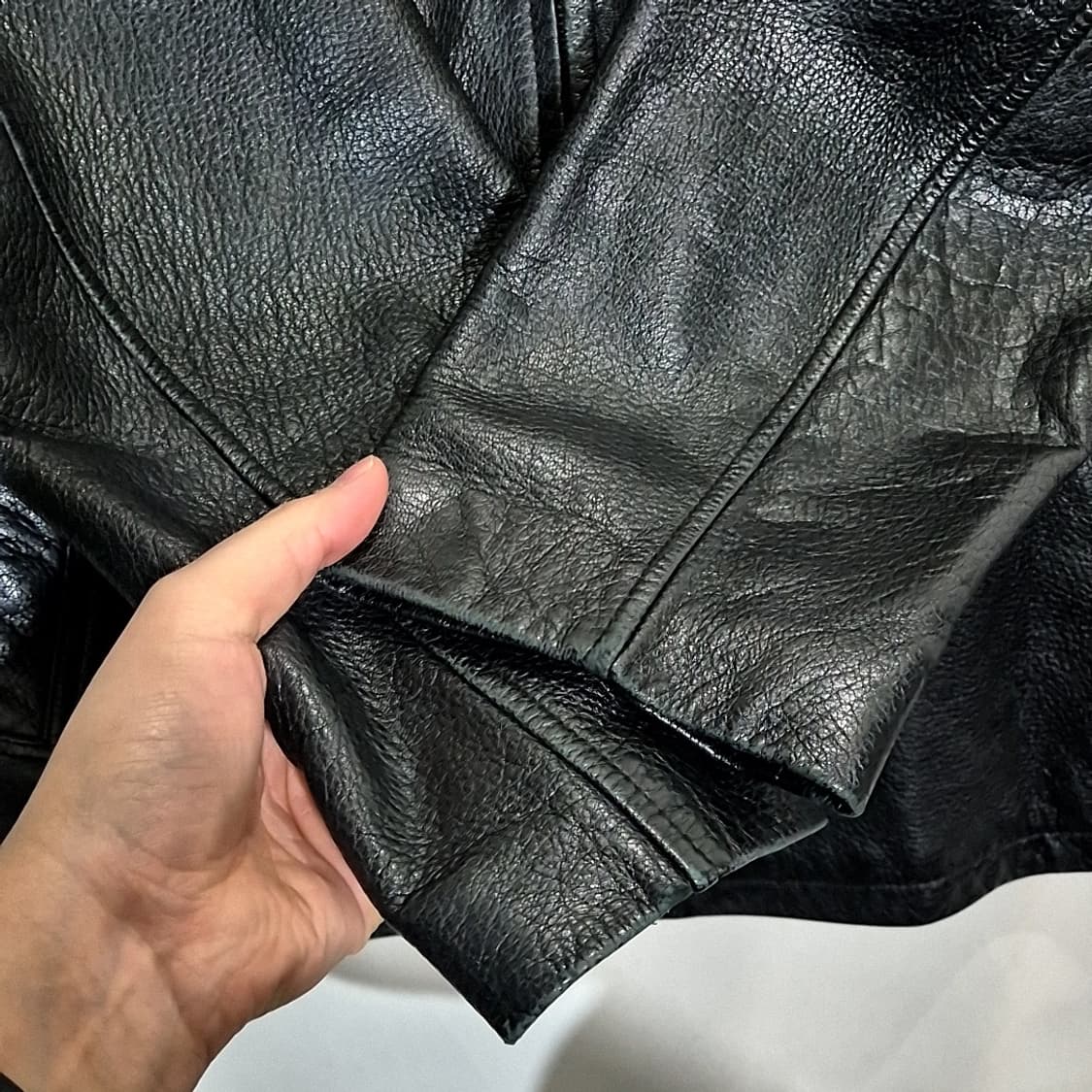 Piea Ruch 양가죽 싱글 자켓 상품이미지3