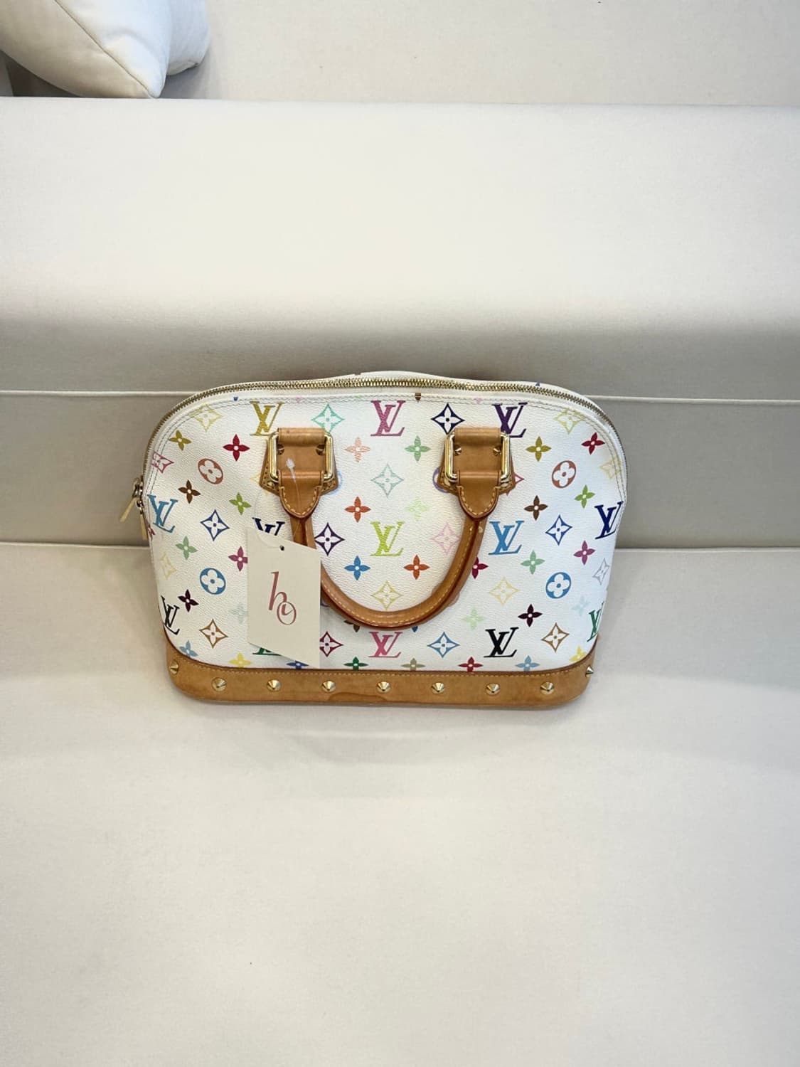 루이비통 멀티 화이트 알마백 (정품) 상품이미지1