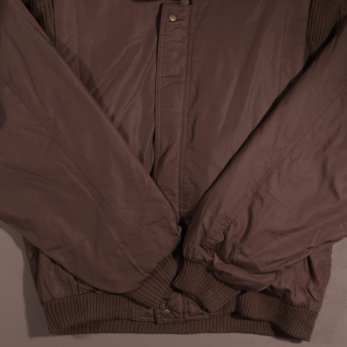 90s MR. DRIGO 나일론 울 봄버자켓 상품이미지5