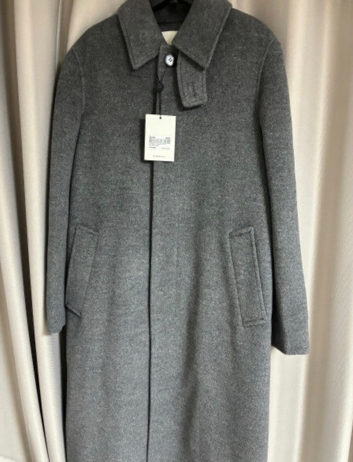 던스트 25fw신상 유니섹스 벨티드 캐시미어 맥 발마칸 코트 상품이미지8