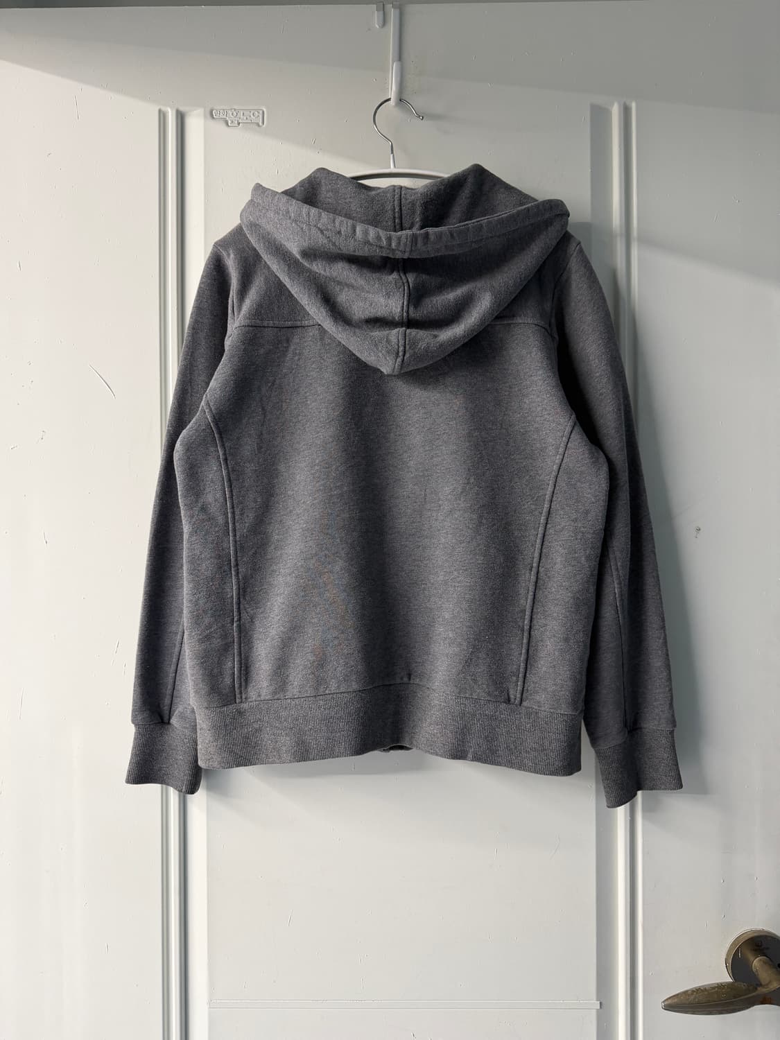 일본빈티지 그레이 사선 후드집업 상품이미지8