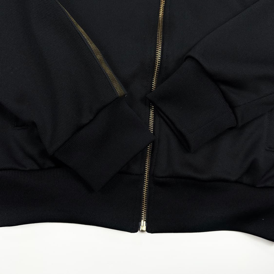 아디다스 og 슈퍼스타 트랙탑 져지 블랙 골드 S 상품이미지4