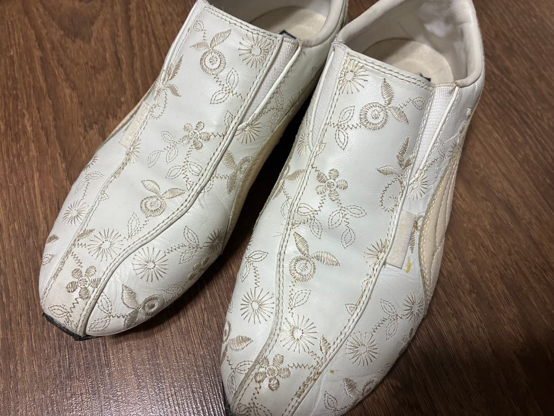 Puma embroidery floral sneakers 상품이미지1