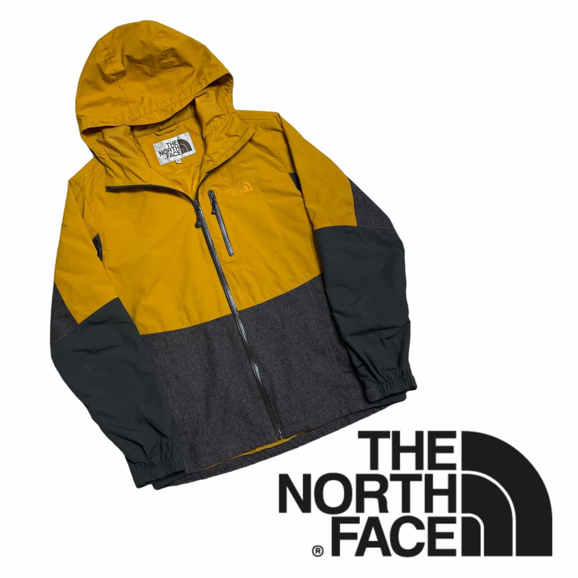 THE NORTH FACE 옐로우배색 하이벤트바람막이 상품이미지1