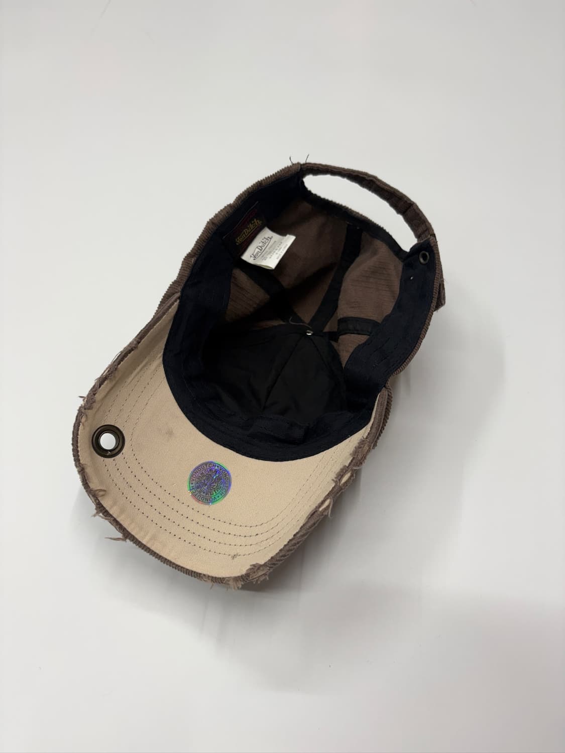 본더치 Von Dutch  Y2k 코듀로이 트러커 캡 모자 상품이미지4