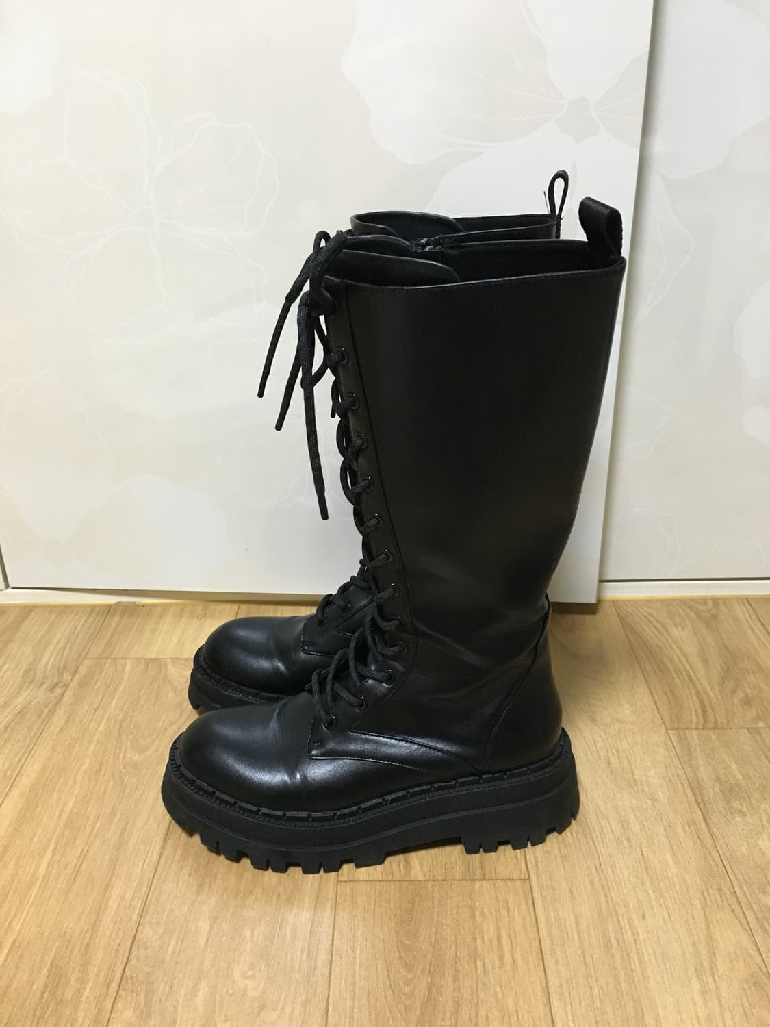 자라 레이스업 부츠 상품이미지6