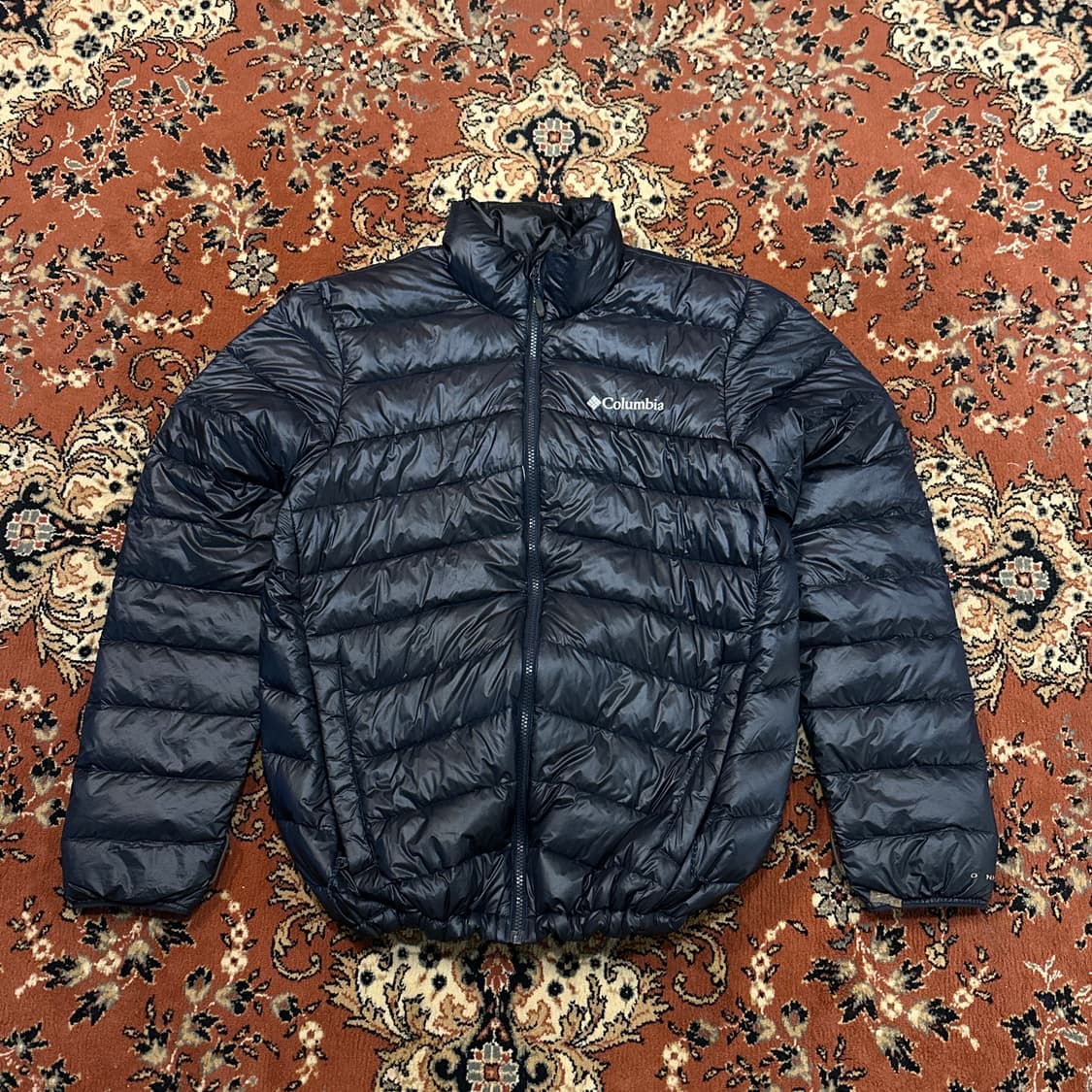 컬럼비아 경량패딩 옴니히트 (L) 네이비 상품이미지2