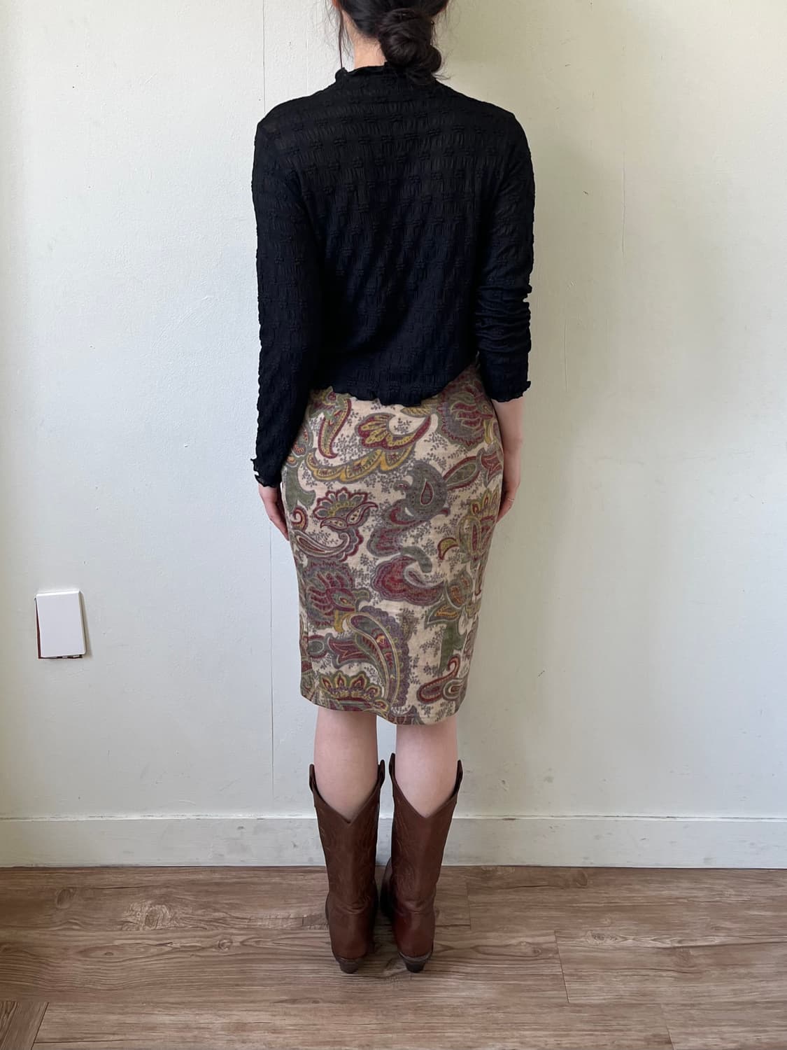 FUN 플라워 시스루 탑 상품이미지9