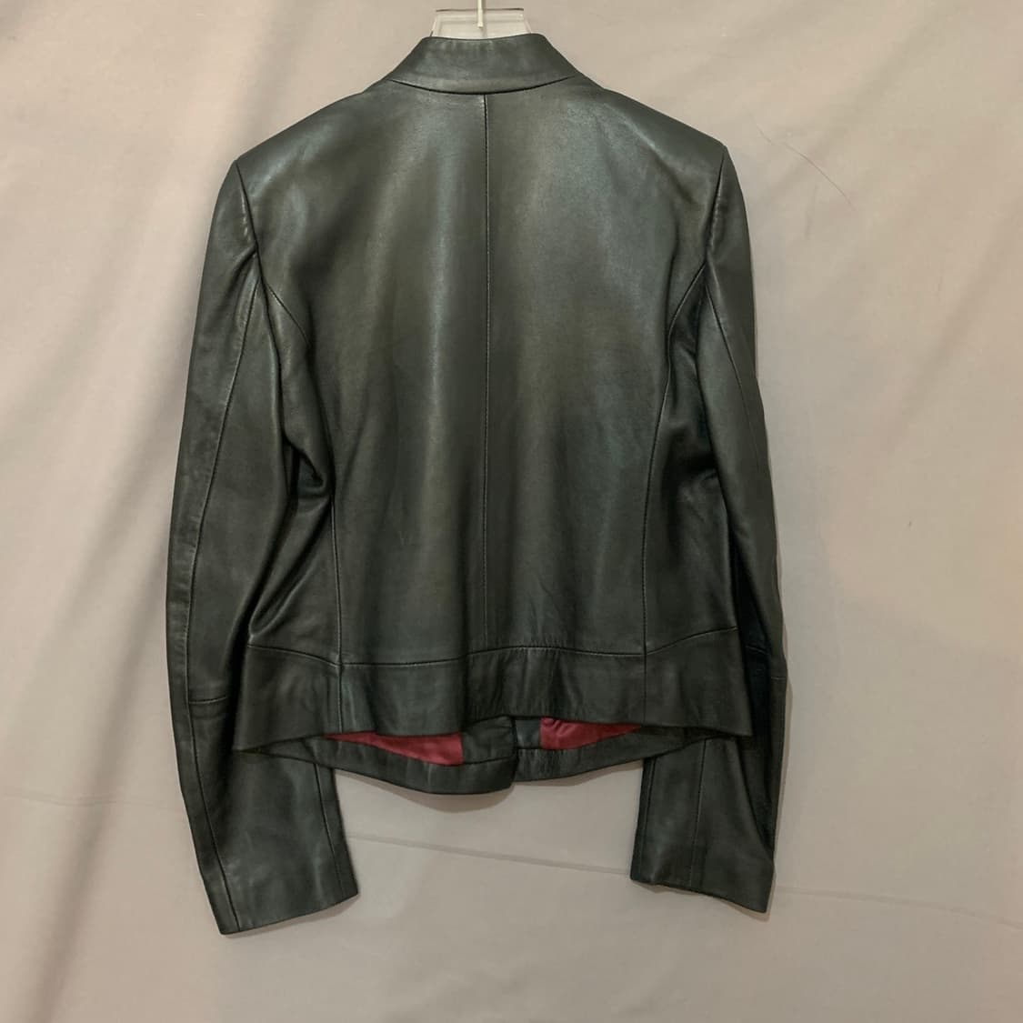2 SANDRO 산드로 쉽스킨 양가죽 레더 라이더 자켓 상품이미지3