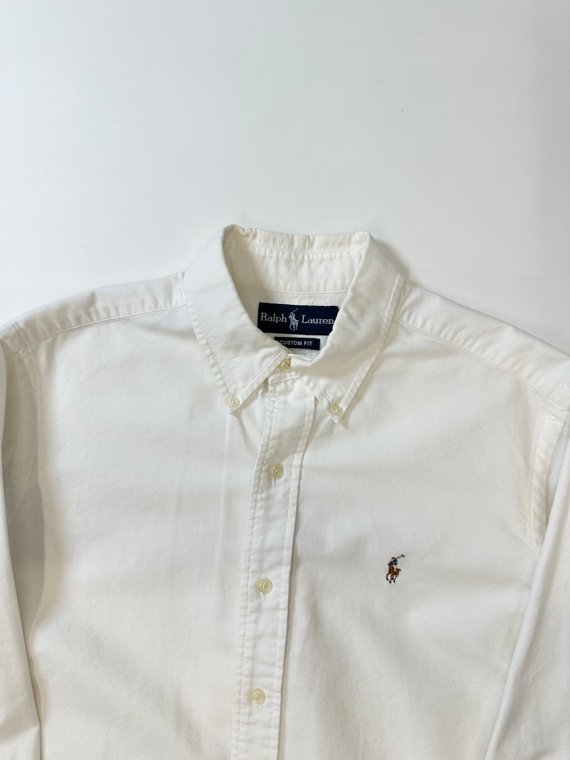 폴로 옥스포드 화이트 셔츠  상품이미지3