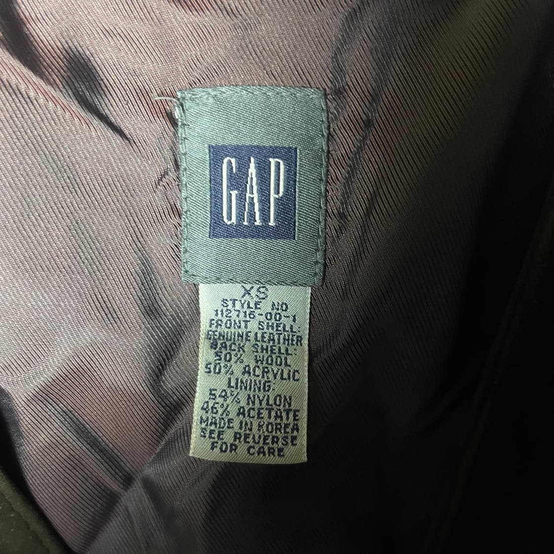 [Gap] 올드 갭 스웨이드 니팅 베스트 상품이미지5