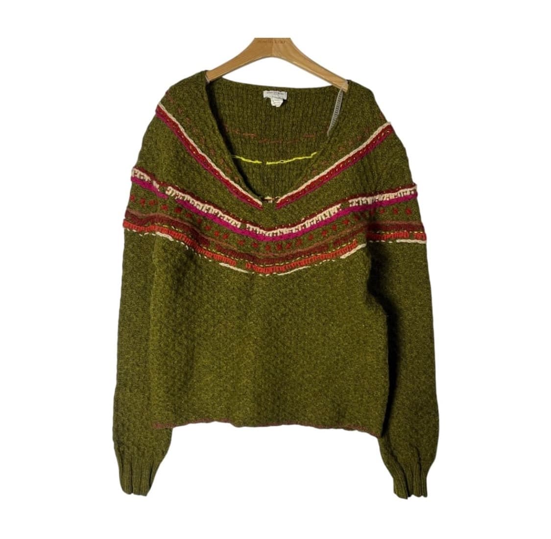 드리스반노튼 아카이브 브이넥 니트 상품이미지1