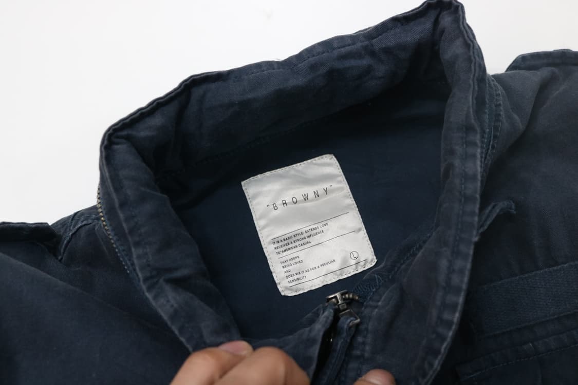 BROWNY 브라우니 빈티지 M-65 타입 네이비 필드 자켓 상품이미지5