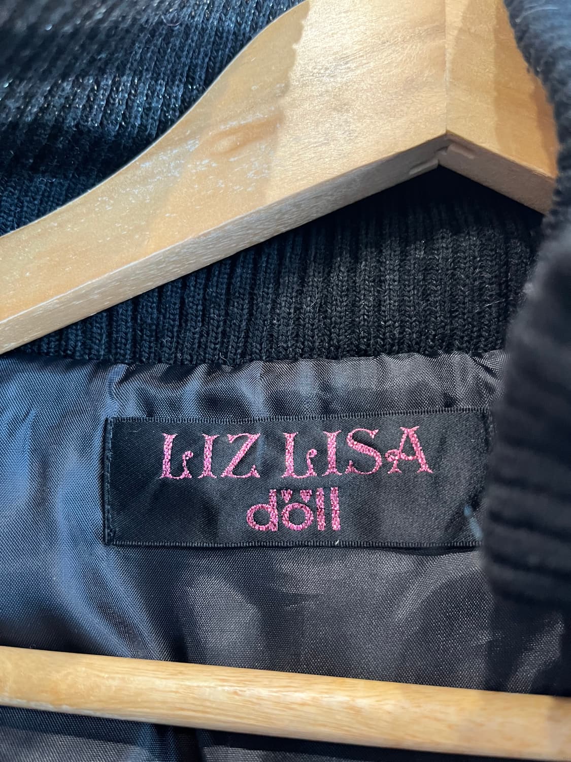 리즈리사 패디드 퍼 봄버자켓 상품이미지6