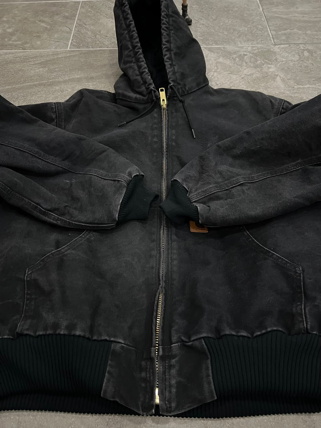 (L) 칼하트 덕 액티브 후드자켓 J130 BLK 블랙 상품이미지6