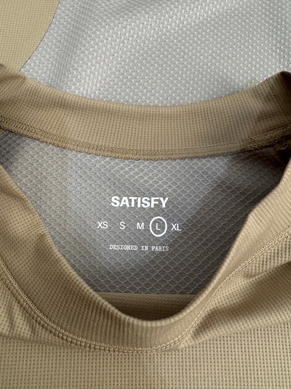 세티스파이 / 아우라라이트 테크 롱 티셔츠 아미그린 / L 상품이미지7