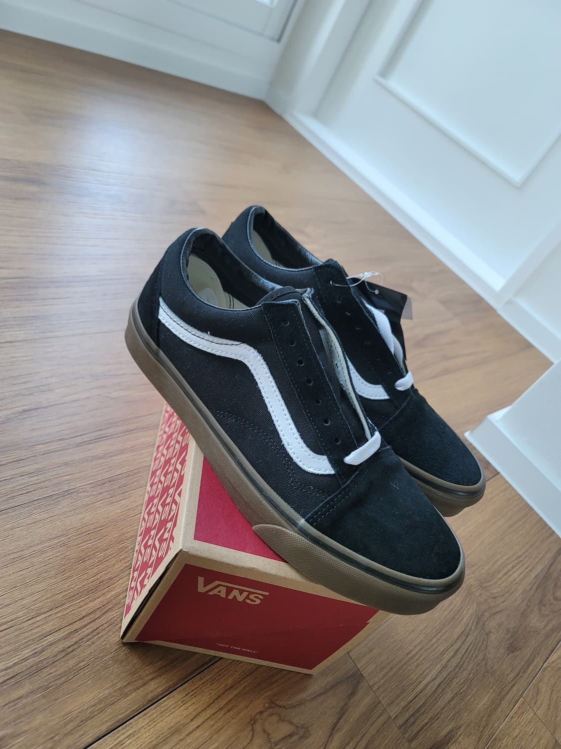 반스  올드스쿨 - (껌)블랙:화이트 새제품(275사이즈) 상품이미지3