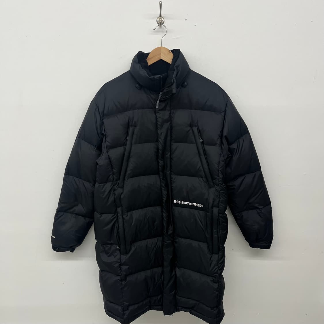 디스이즈네버댓 블랙 롱패딩 남S 상품이미지1