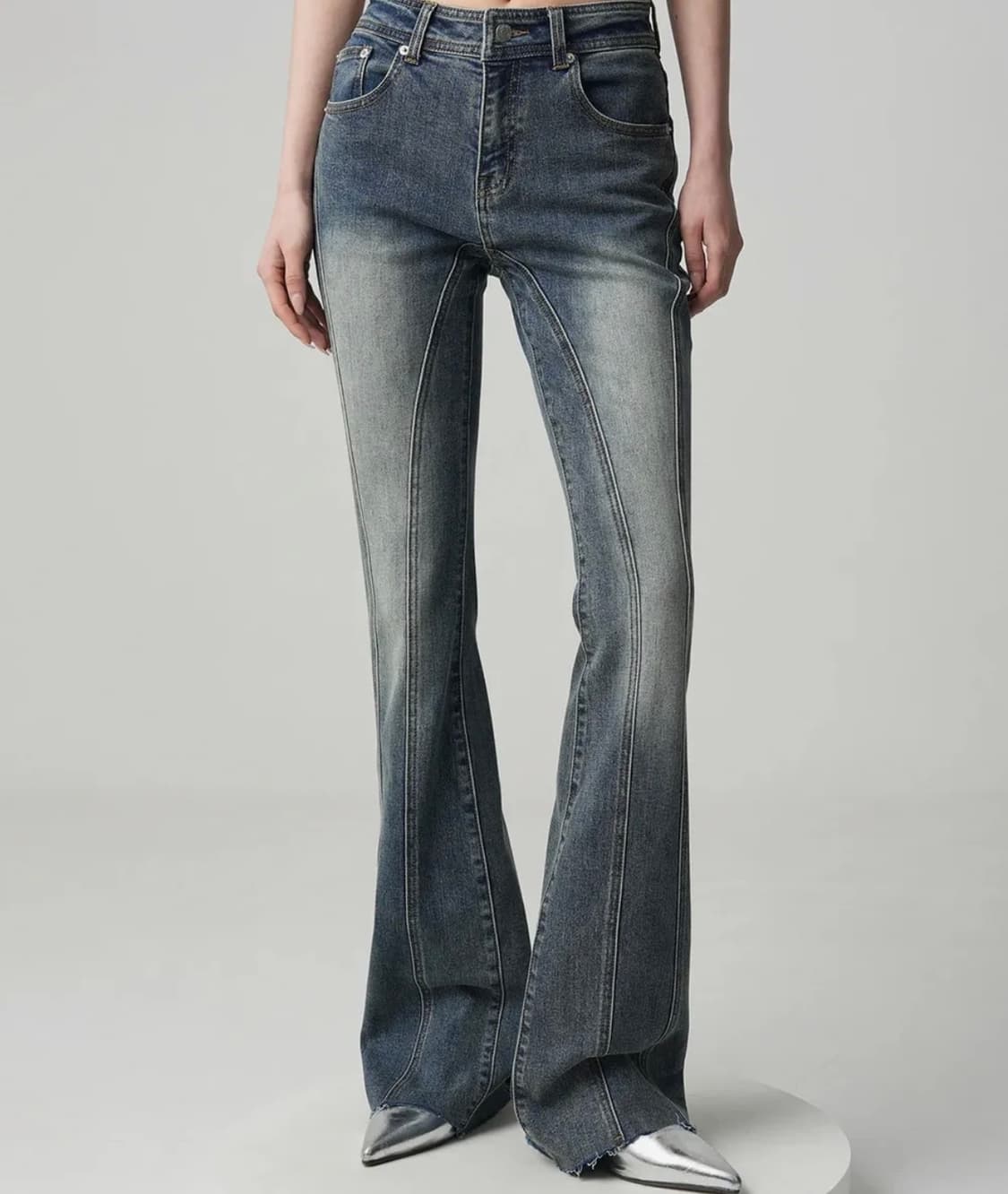 어반드레스 부츠컷 워싱 청바지 상품이미지1