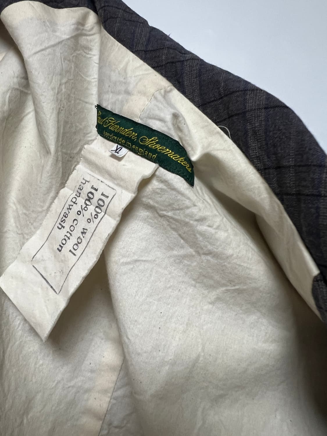 (XL)paul harnden checked tailered jacket 상품이미지4