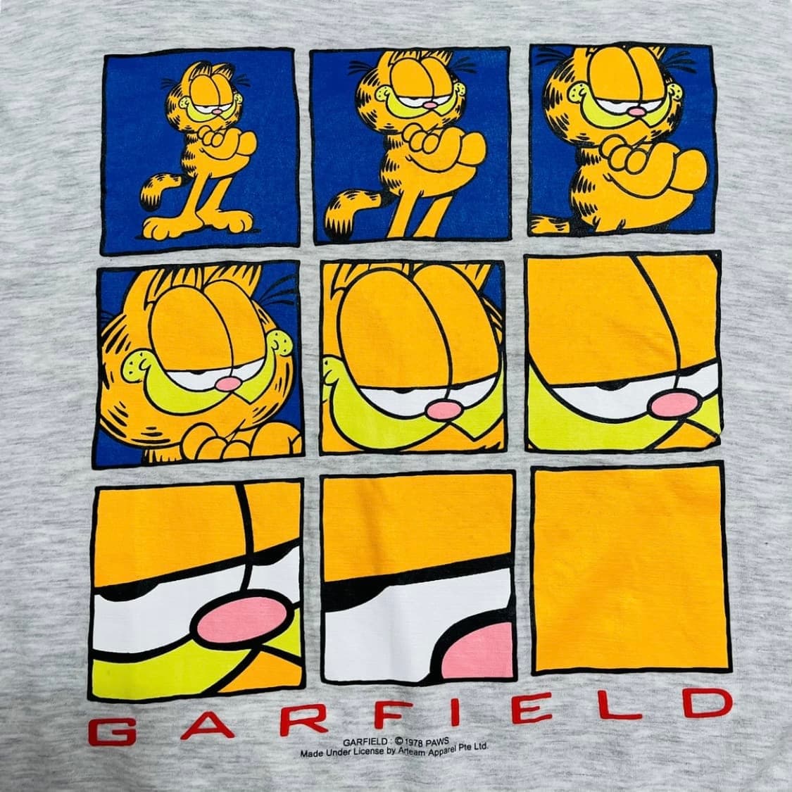 가필드 90s OG 앨범 빈티지 반팔 티셔츠 상품이미지6