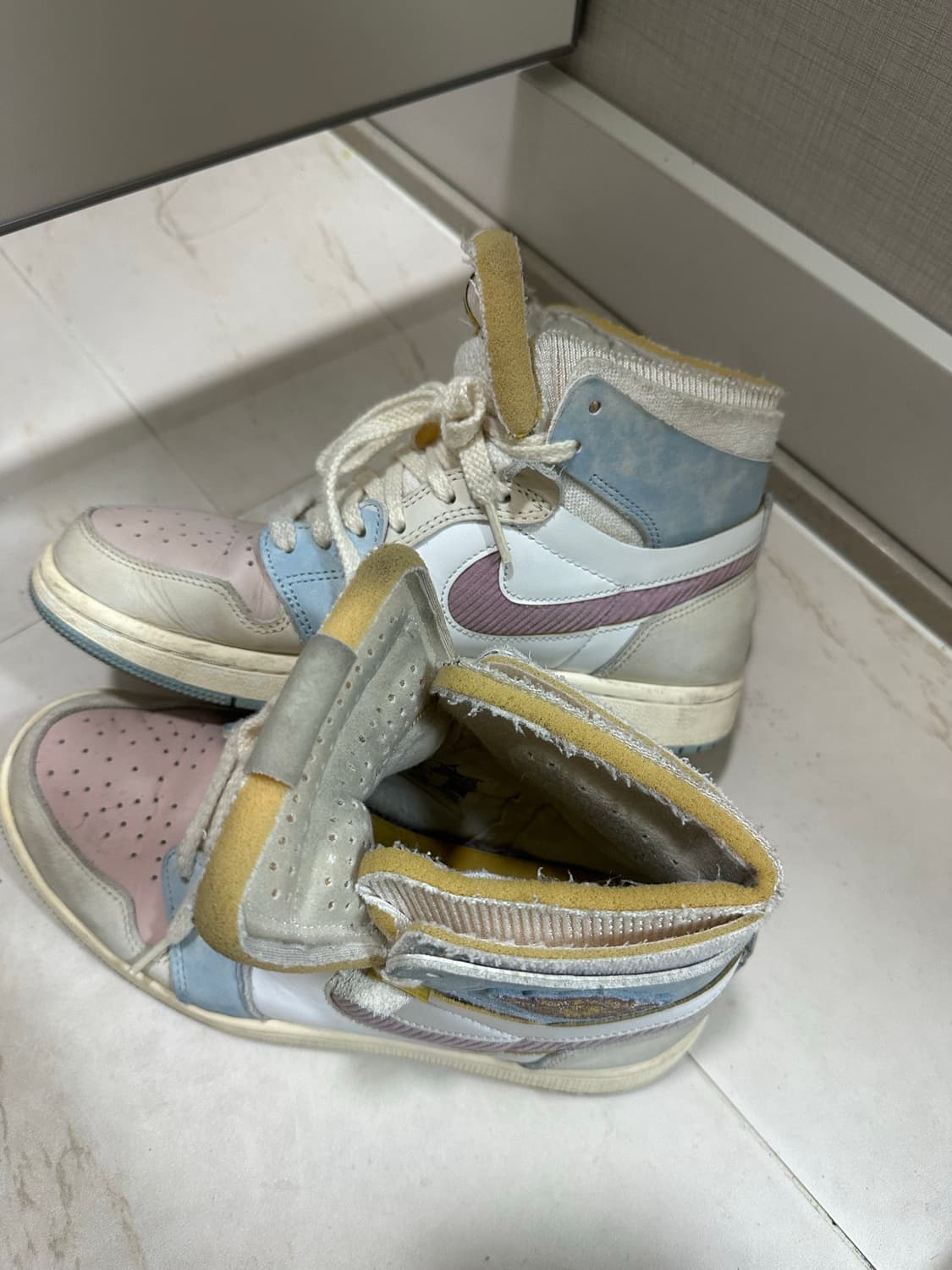 조던 에어 컴포트 핑크 옥스포드 플럼 포그 W240 상품이미지3