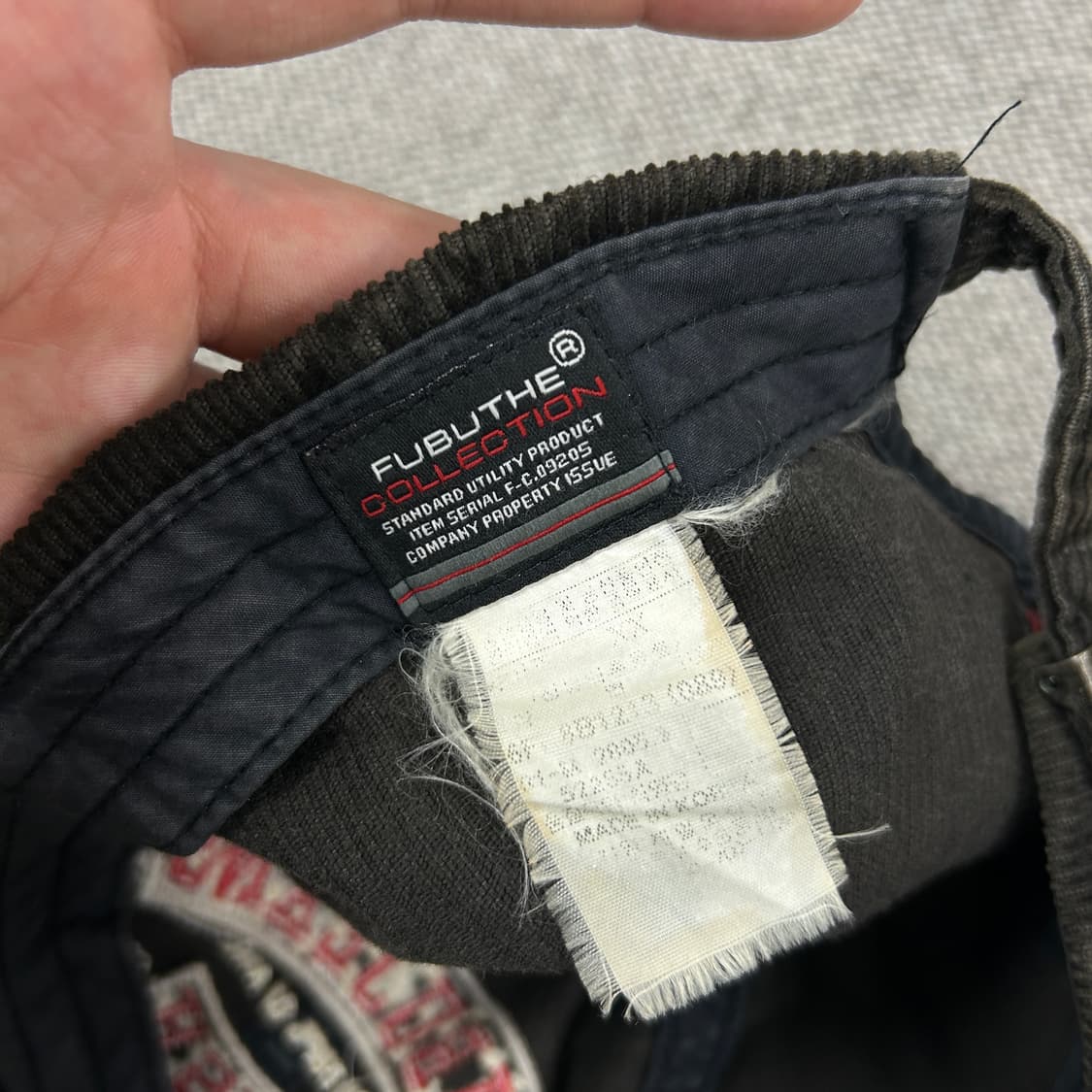 FUBU 후부 올드스쿨 코듀로이 볼캡 상품이미지4